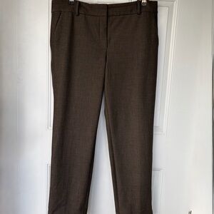 •Talbots•  Taupe Hampshire Ankle Pants  - Size 14